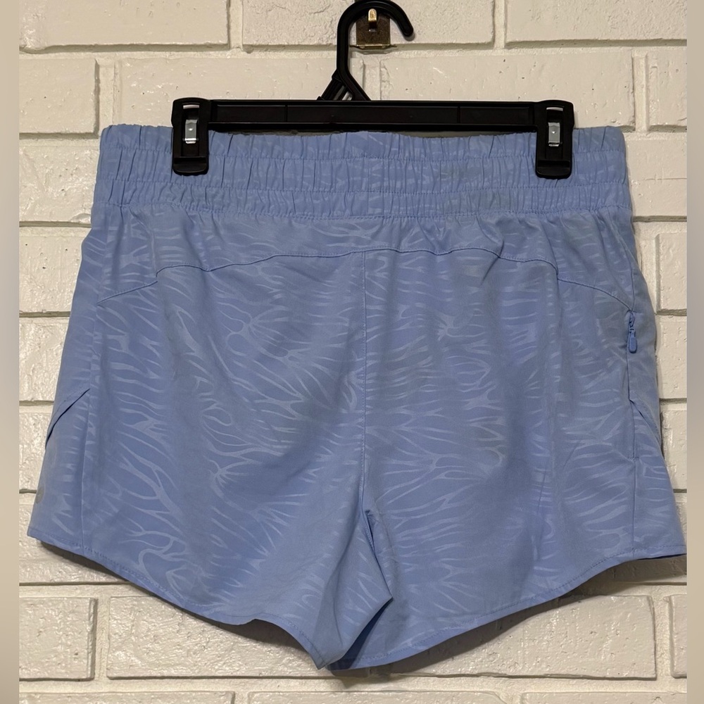 Avia Athletic Running Shorts Light Blue | Size M (8–10) | Lined - Picture 2 of 4